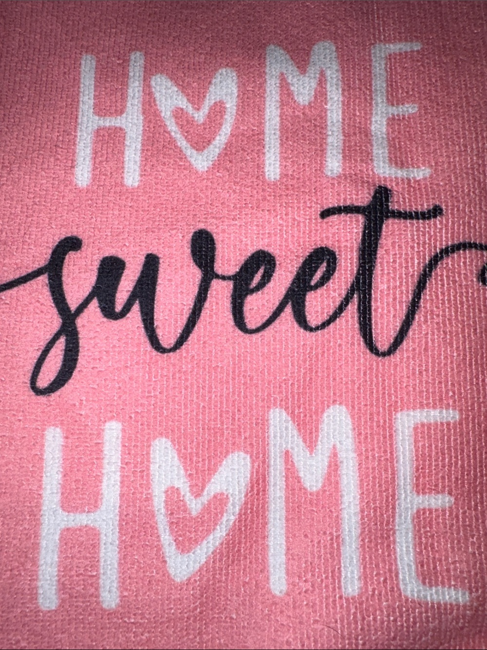 Floral Burst Kitchen Towels (4)- Coral, Peach & Slate